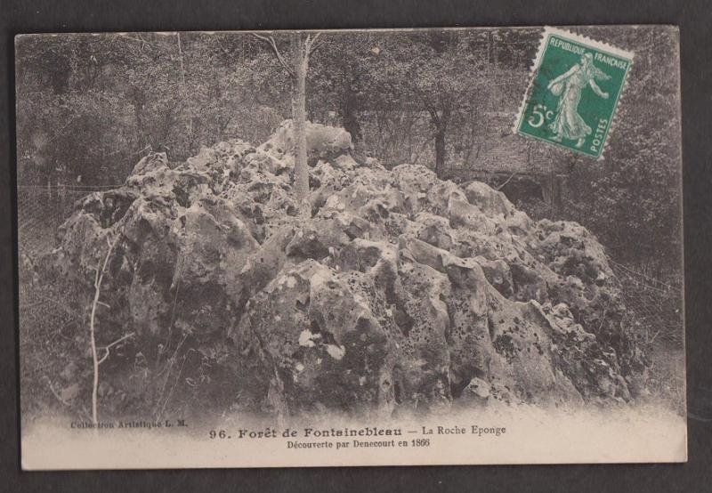 The Sponge Rock In Fontanebleau Forest - Used