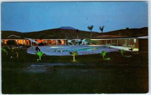 SPRING VALLEY, CA    Roadside SWEETWATER LODGE Mobile Home  Map  Night Postcard