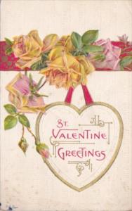 Valentine's Day Beautiful Yellow Roses