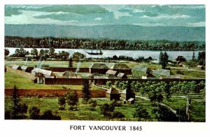 Postcard HISTORICAL SCENE Vancouver Washington WA AR2321