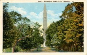 VT - Bennington. Battle Monument