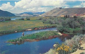 Big Hole River Valley Fisherman's Paradise Highway 43 from Butte Montana