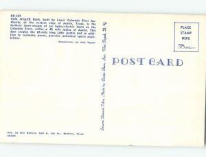 Pre-1980 DAM SCENE Austin Texas TX G6358