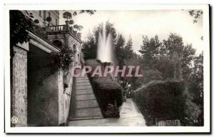 Old Postcard Tivoli Fontana Del Viale A Bicchierone