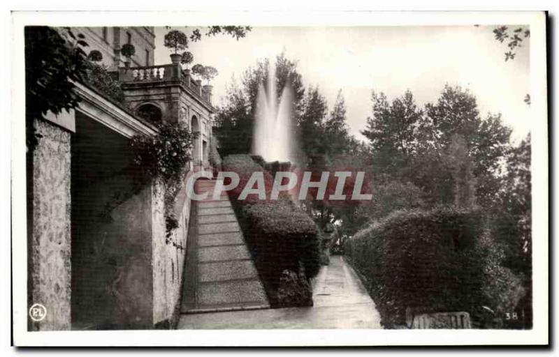 Old Postcard Tivoli Fontana Del Viale A Bicchierone