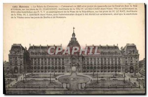 Postcard Rennes Old Palace Trade Starts in 1885