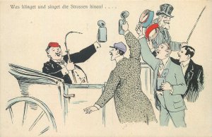 Studentika Germany Heidelberg fencing scool students caricatures 1907