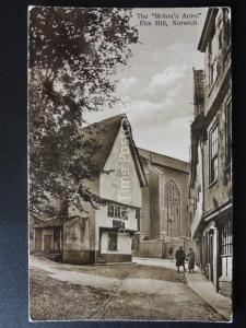 Norfolk NORWICH Elm Hill THE BRITONS ARMS - Old Postcard