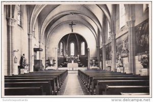 Switzerland Leysin Eglise Catholique 1950 Photo