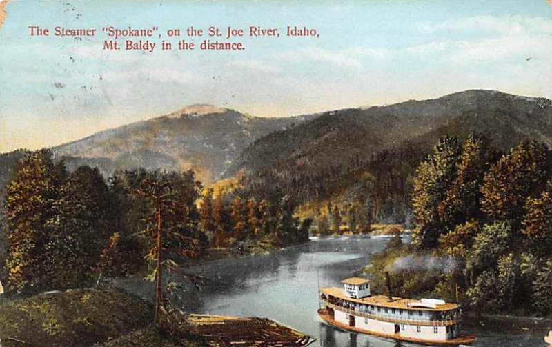 Steamer Spokane St Joe River, Idaho, USA