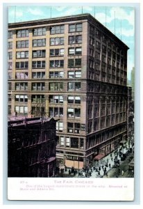 c1910's The Fair Chicago Department Stores At Adams Sts. Illinois IL Postcard