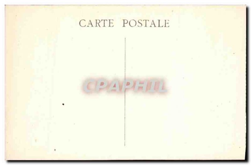 Old Postcard Marseille Palais Longchamp