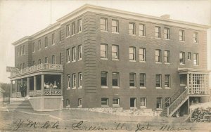 Greenville ME Y.M.C.A. Building Real Photo Postcard