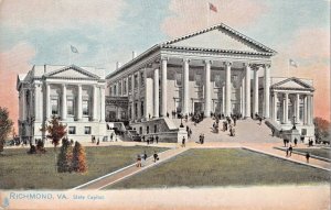 RICHMOND VIRGINIA~STATE CAPITOL-RAPHAEL TUCK PUBLISHED POSTCARD 1900s