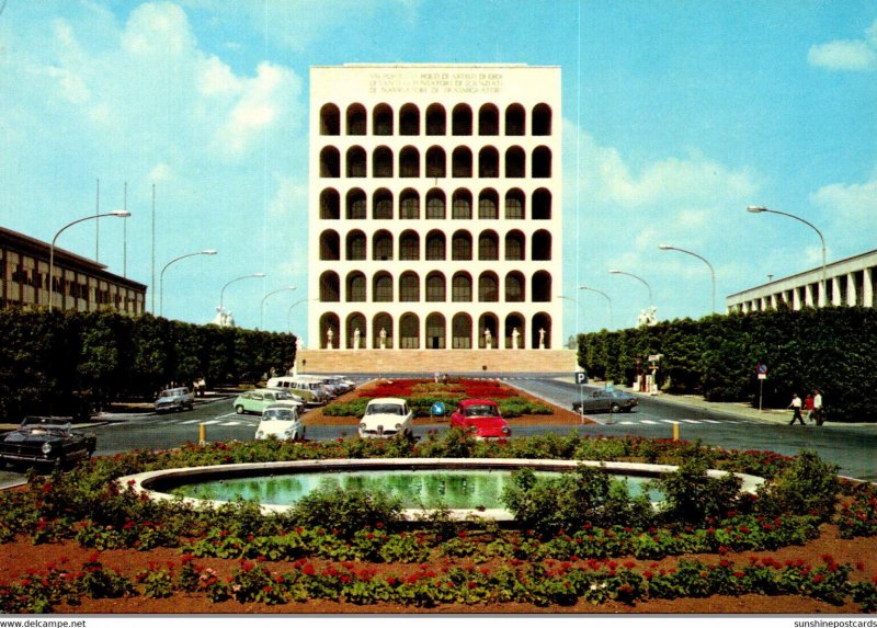Italy Roma Avenue Of Work Civilization