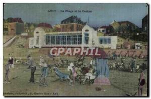 Old Postcard The Ault Beach and Casino Ie