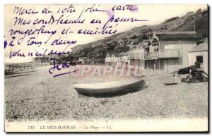 Old Postcard Nice Le Havre Beach