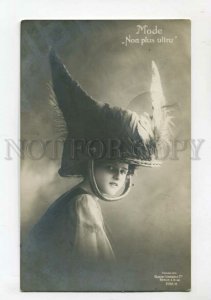 3112328 MODE Non plus ultra FASHION Belle Funny HAT old PHOTO
