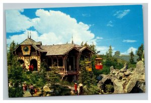 Vintage Disney Swiss Chalet Skyride Postcard Divided Back UNPOSTED