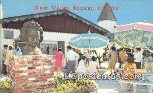 Alpine Village - Torrance, California CA Postcard