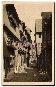 Old Postcard Lisieux Rue Aristide Briand