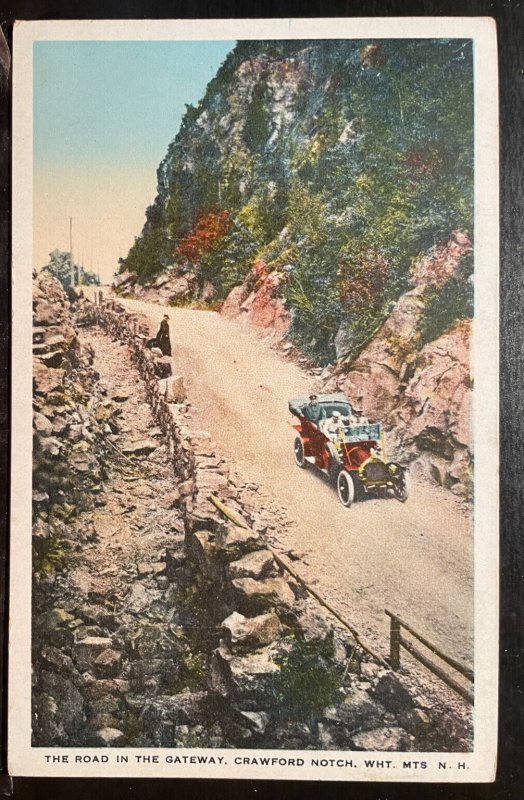 Vintage Postcard 1915-1930 Crawford Notch, White Mountains, New Hampshire (NH)
