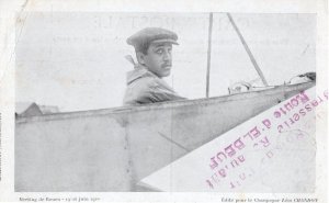 Morane Monoplan Bieriot French Plane Aviator RARE 1910 Old Postcard