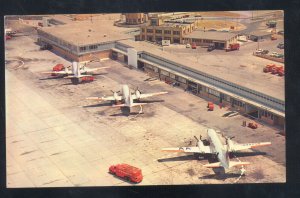 BUFFALO NEW YORK NY BUFFALO MUNICIPAL AIRPORT VINTAGE POSTCARD