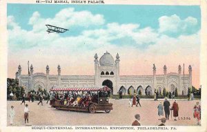 Taj Mahal India's Palace Sesquicentennial Exposition Philadelphia PA postcard