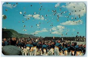 Jubilant Cadets Graduation US Air Force Academy Pikes Peak Region CO Postcard