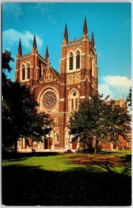 VINTAGE POSTCARD ST. PETER'S CATHEDRAL LOCATED IN LONDON ONTARIO CANADA