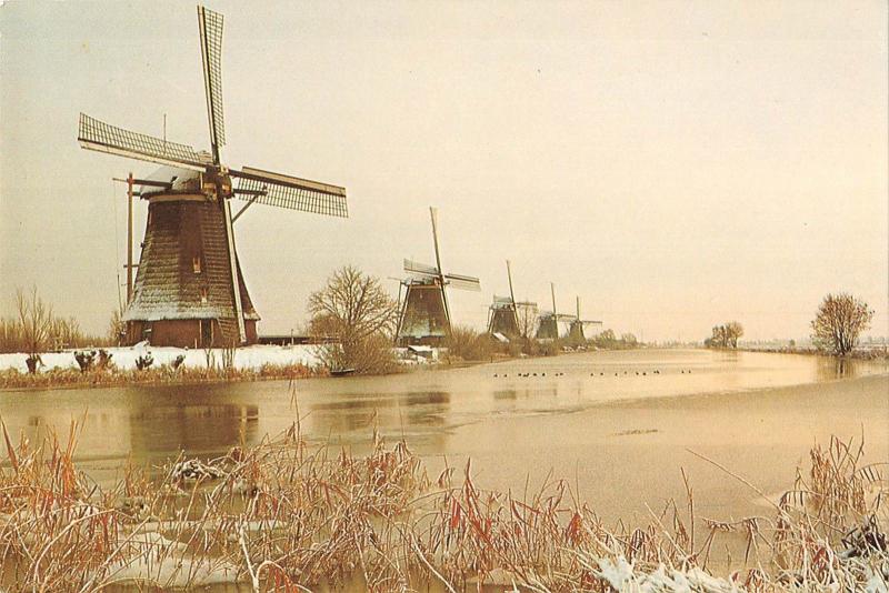 BT1246 kinderdijk netherlands windmolen windmill mill