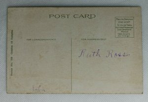 Vintage Engagement Ring Advertisement Postcard 