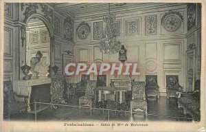 Old Postcard Fontainebleau salon ms maintenon