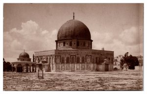 ANTQ Mosque of Omar, Islam, Jerusalem, Israel, Postcard