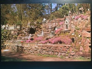 Vintage Postcard 1950's Ave Maria Grotto Park St. Bernard Alabama (AL)