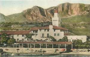 Postcard 1920s California Santa Barbara Hotel Mar Monte Albertype CA24-2741