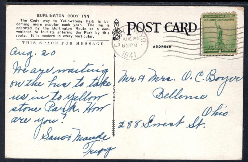 Burlington Cody Inn,Cody,WY BIN