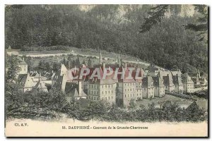 CARTE Postal Dauphine Old Convent of the Grande Chartreuse