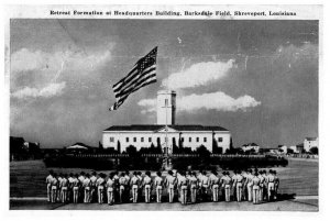 Headquarters Building Barksdale Field Shreveport Louisiana Rccp Postcard 