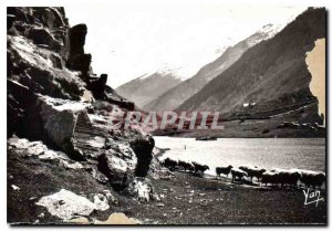 Old Postcard Argeles Le Lac d'Estaing