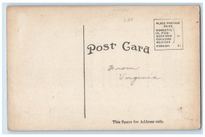 c1910's Carnegie Library Exterior Scene Ripon Wisconsin WI Antique Postcard 