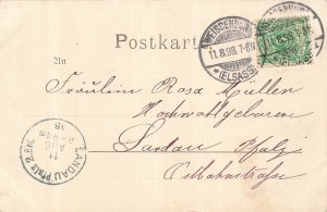 Weissenburg Germany~1898 C Burckard'ts Photo POSTCARD