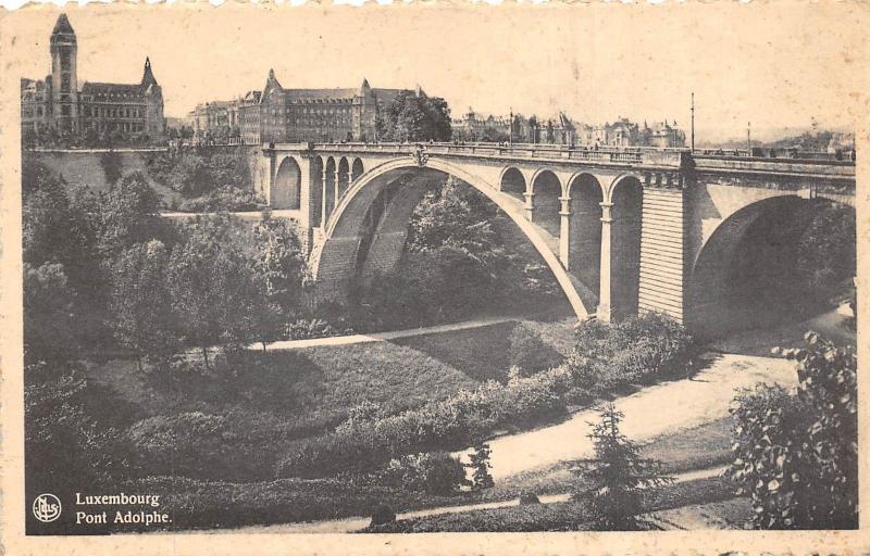 Br35789 Luxembourg Pont Adolphe luxembourg