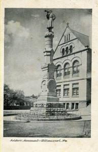 PA - Williamsport. Soldiers' Monument