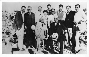 Boxing? Unidentified Postcard