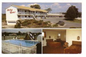 Pool, Interior, Exterior, Threeview, Lovley's Motel, Newport, Maine