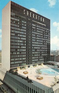 Columbus Ohio 1970s Postcard Sheraton Columbus Motor Hotel