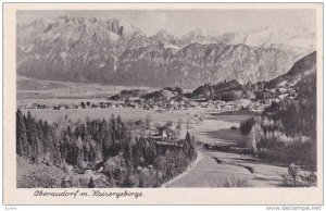 Panorama, Oberaudorf m. Kaisergebirge, Bavaria, Germany, 1910-1920s