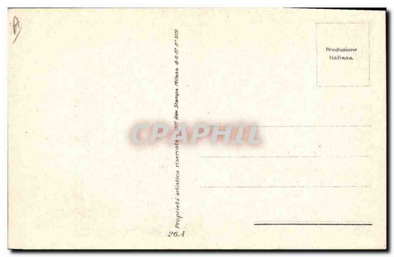 Old Postcard Fantasy Illustrator Woman Nanni